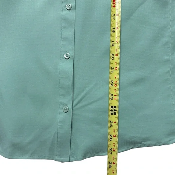 NEW Columbia Kestrel Trail Lite Sleeveless Shirt Womens XL Sea Green MSRP $40 - Picture 4 of 9